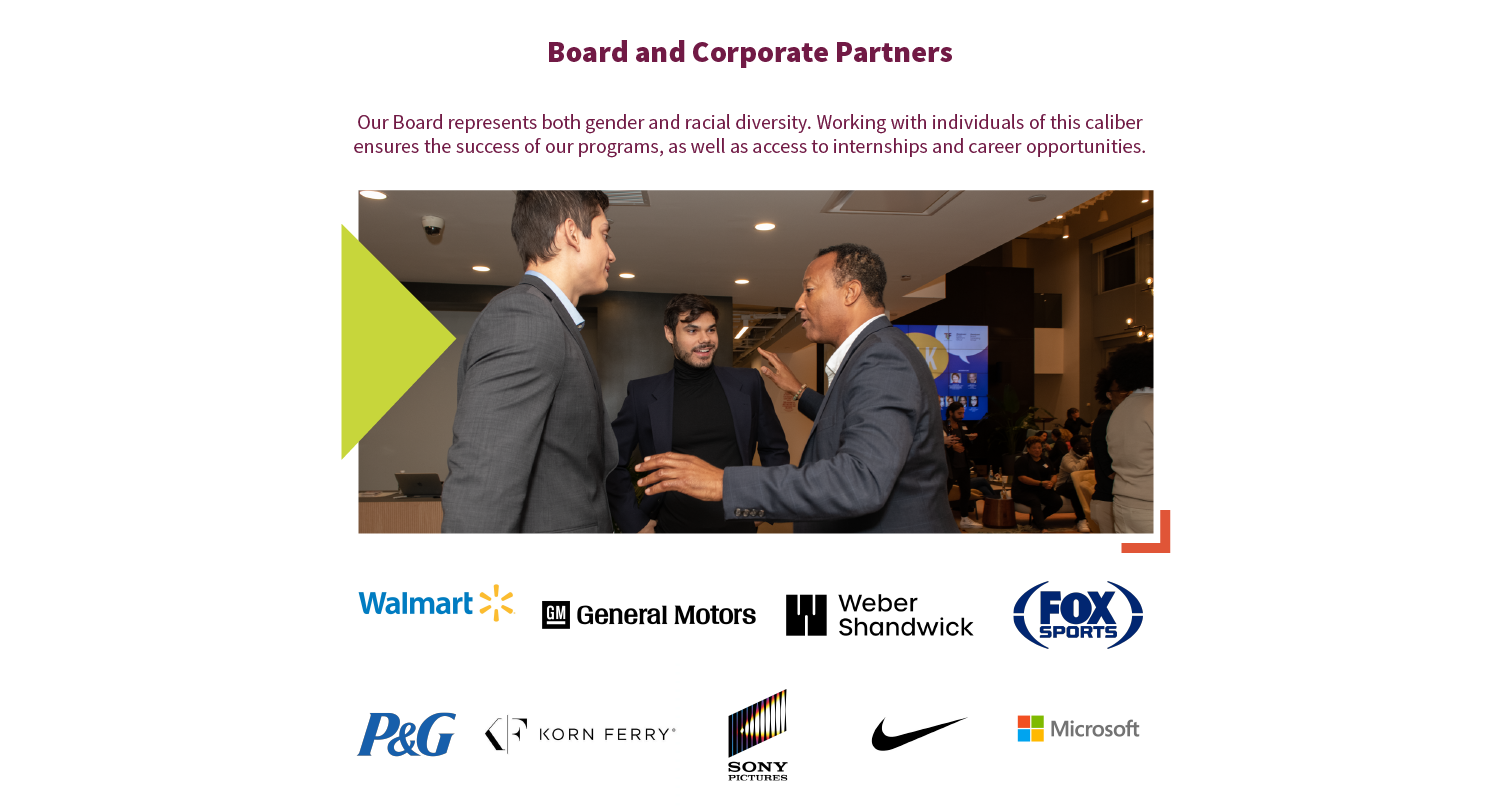Board and Corporate Partners